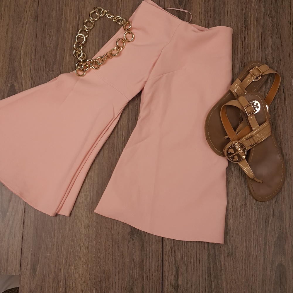 On the Road Pink Off the Shoulder Blouse sz S